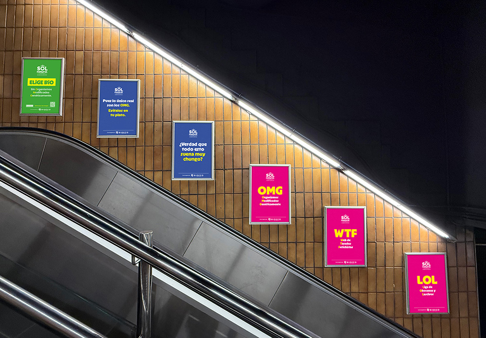 Organic Food Shakes Up the Barcelona Metro!